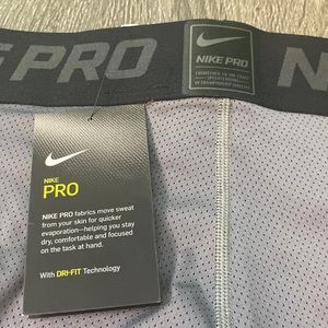 Nike pro Dri-fit compression training tights. Base layer